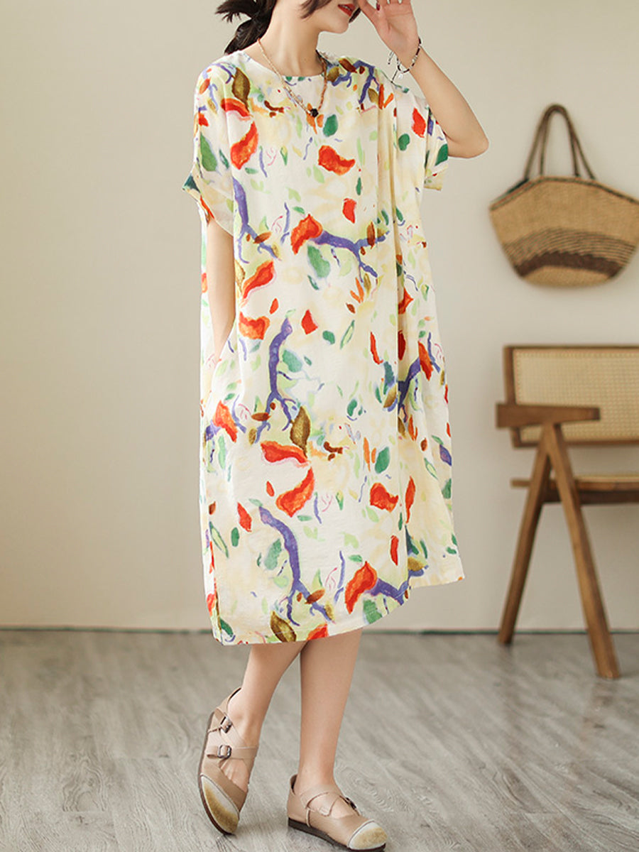 Floral Casual Print Dress