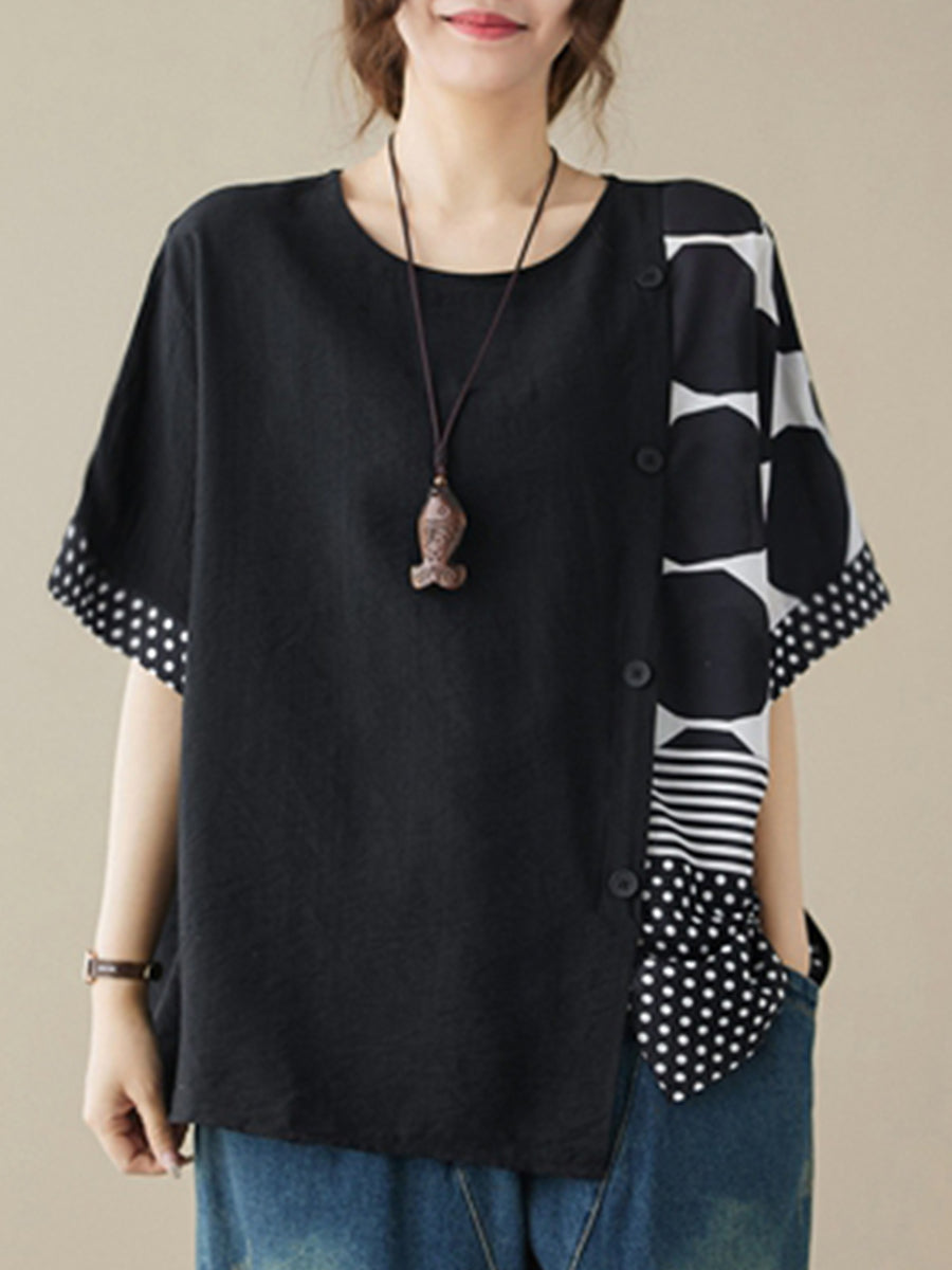 Casual Asymmetric Shirt