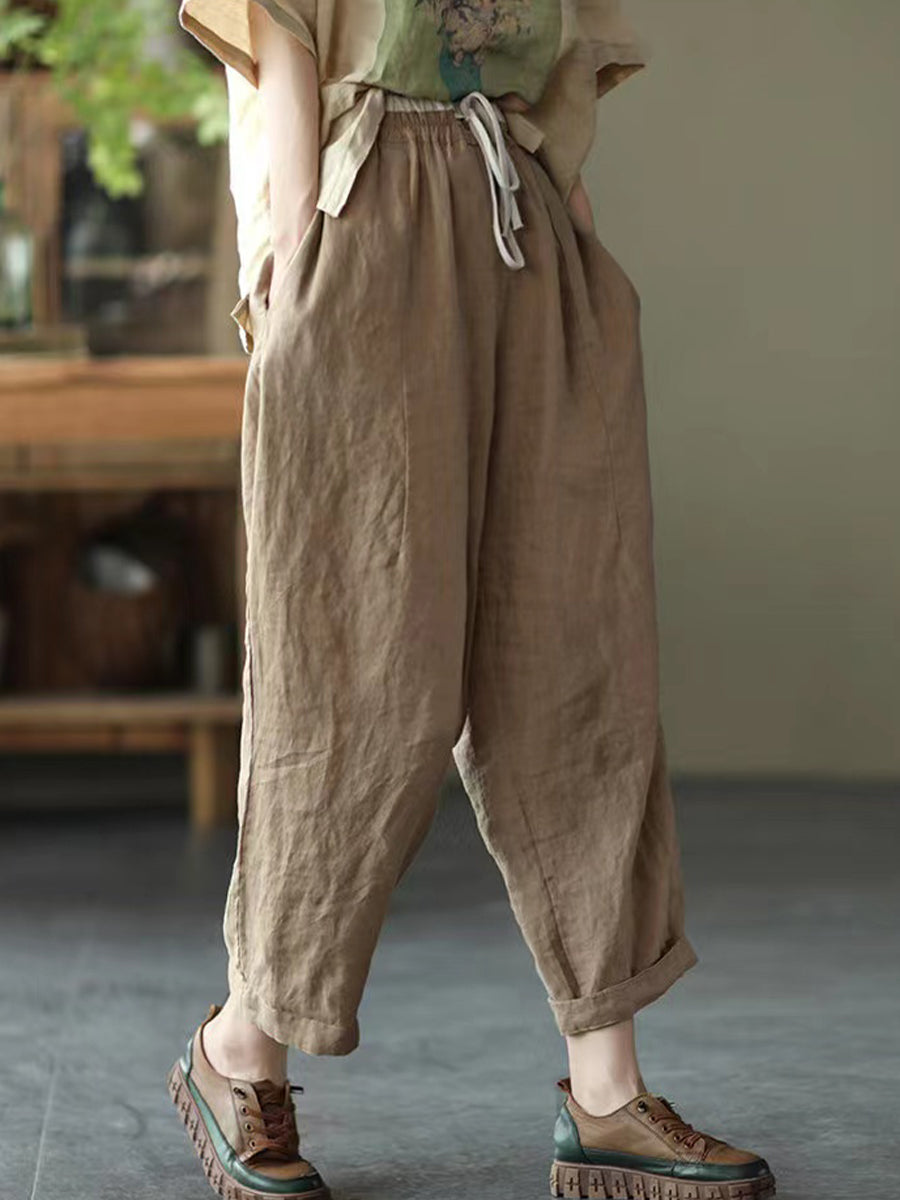 Vintage cotton oversized pants