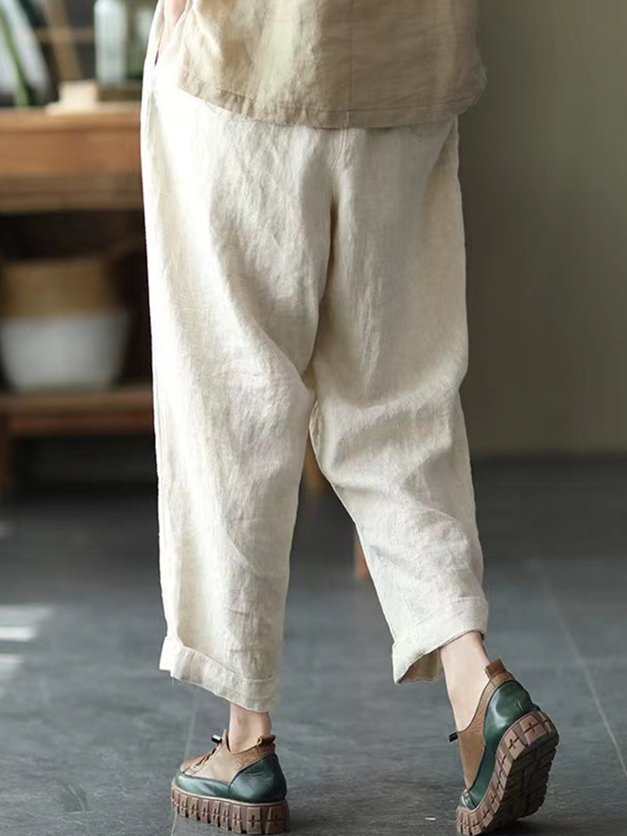 Vintage cotton oversized pants