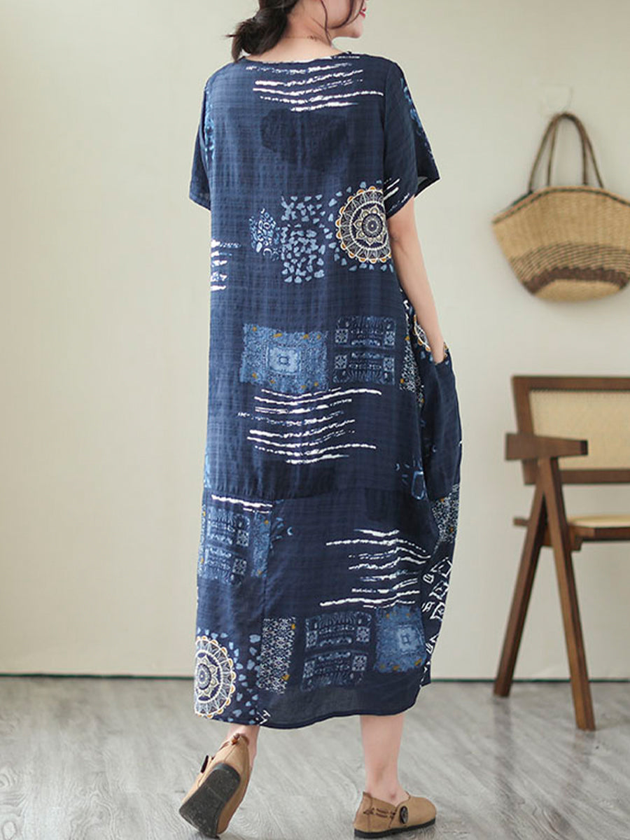 Abstract printed Dress