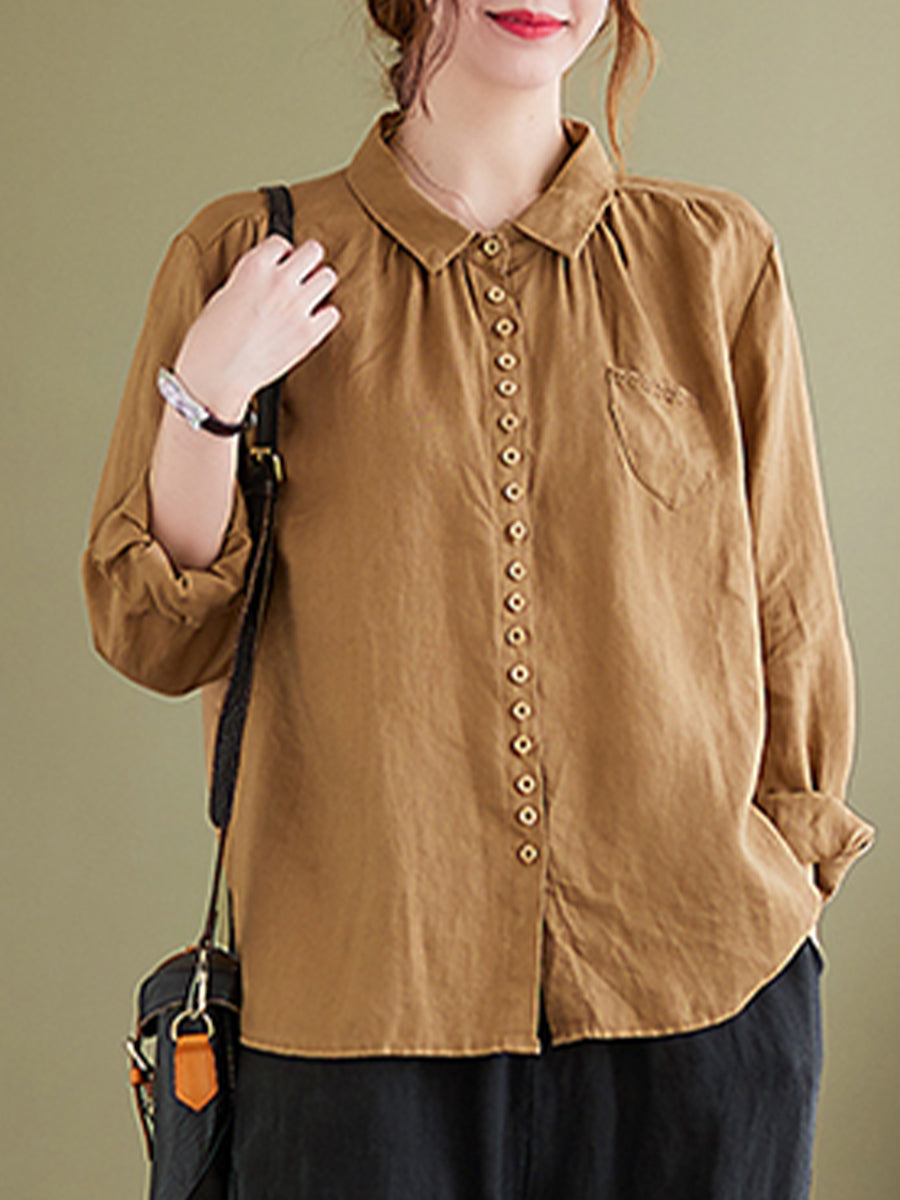 Single pocket casual shirt