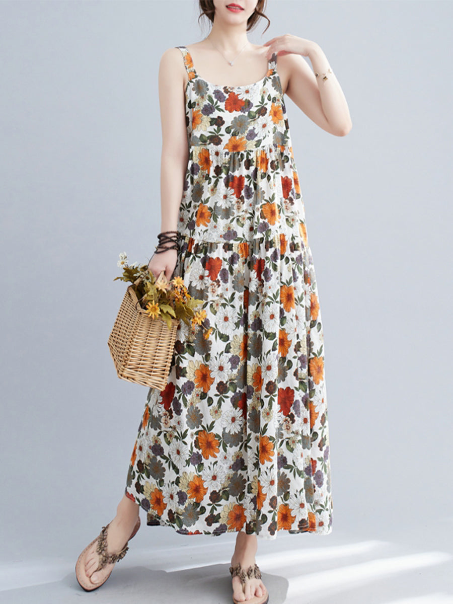 Floral Holiday Casual Dress