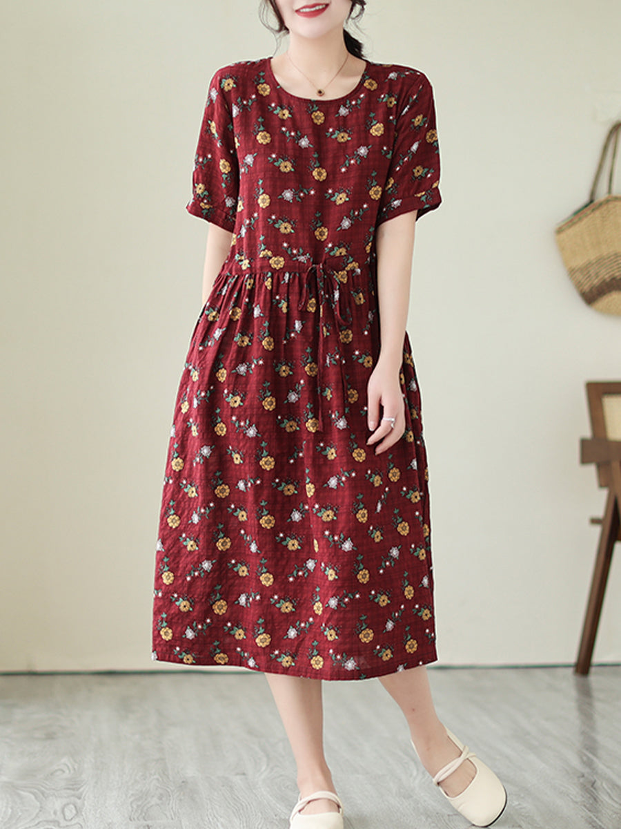 Floral Casual Print Dress