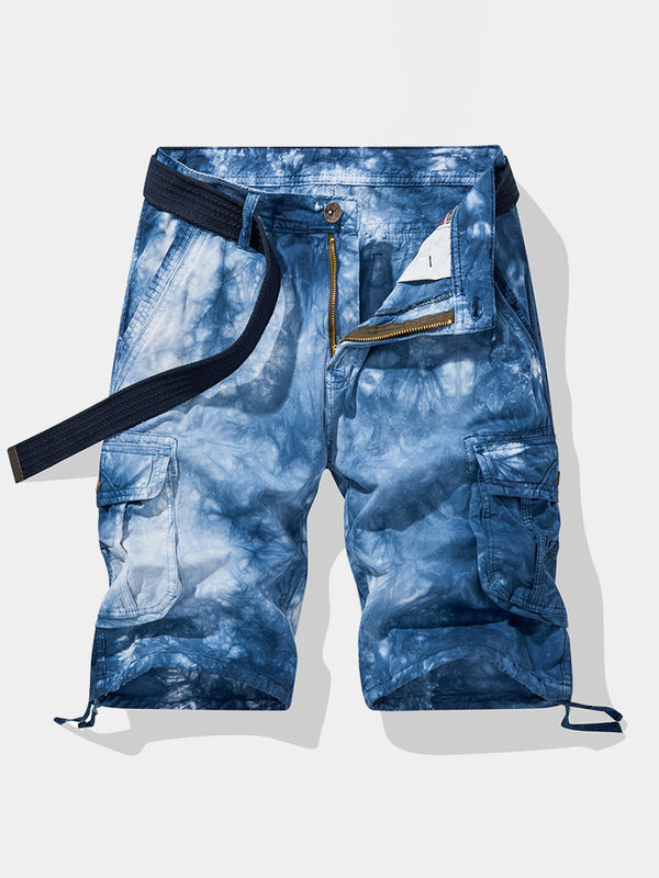 Men's Camo Loose Fit Cotton Casual Shorts