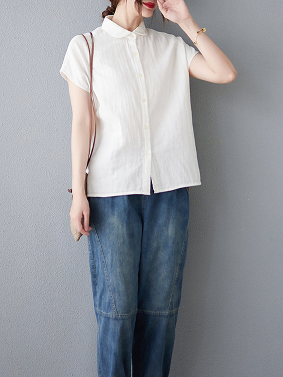 Minimalist short sleeved shirt