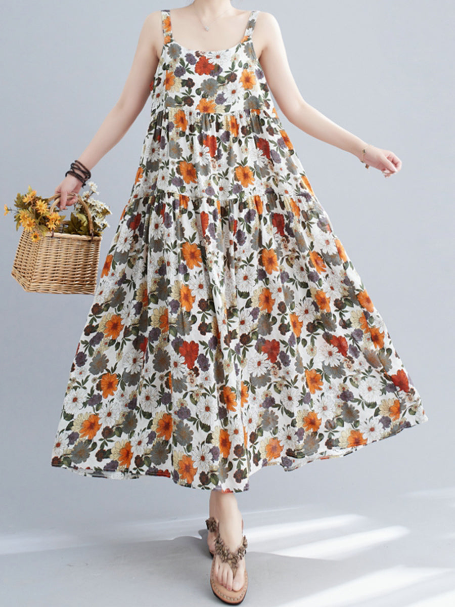 Floral Holiday Casual Dress