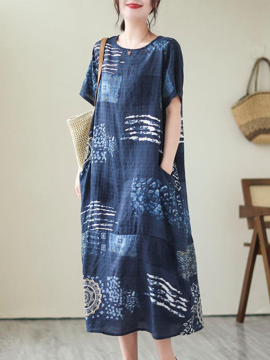 Abstract printed Dress