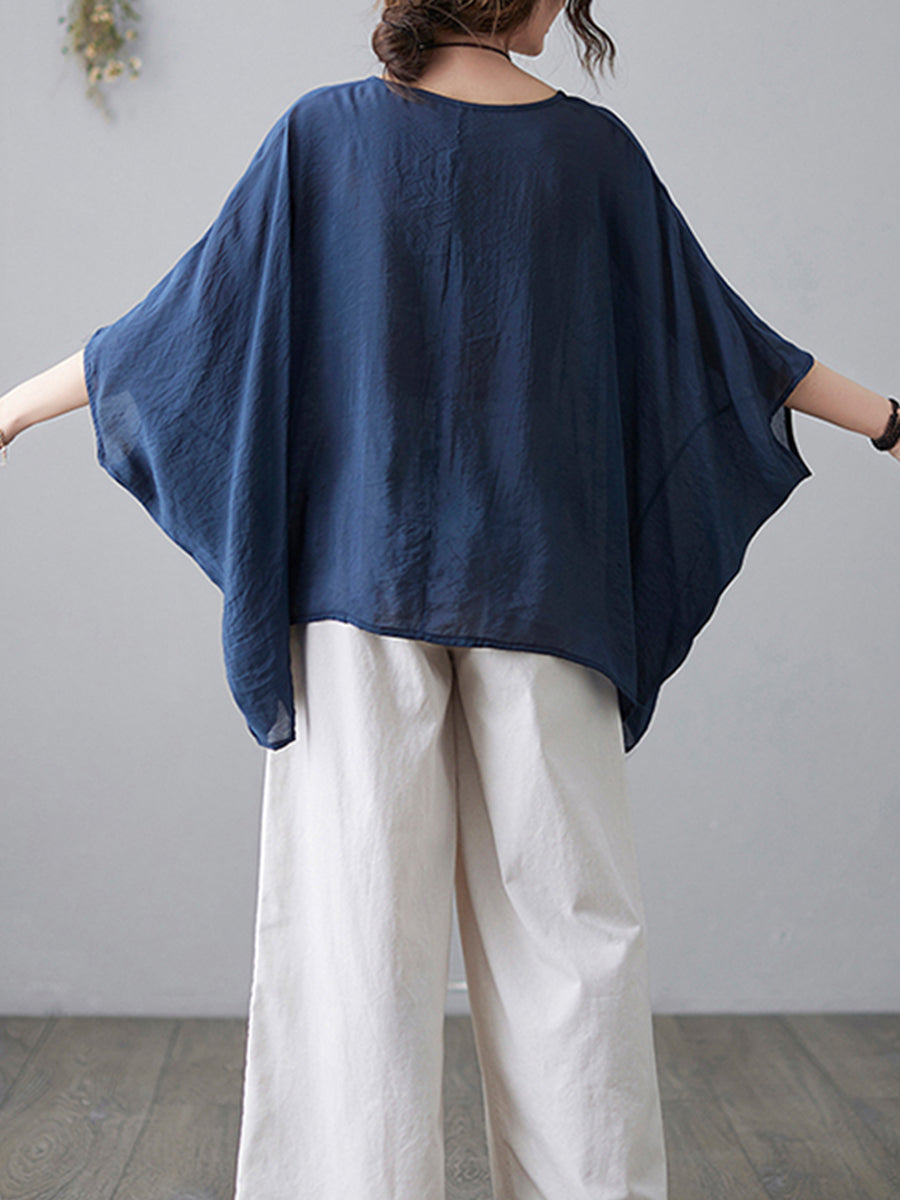 Wide sleeved oversized shirt