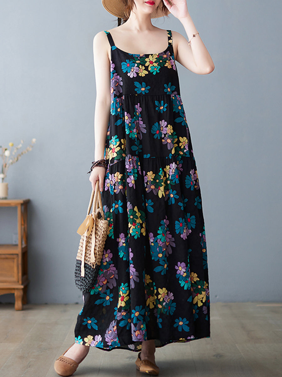 Floral Holiday Casual Dress