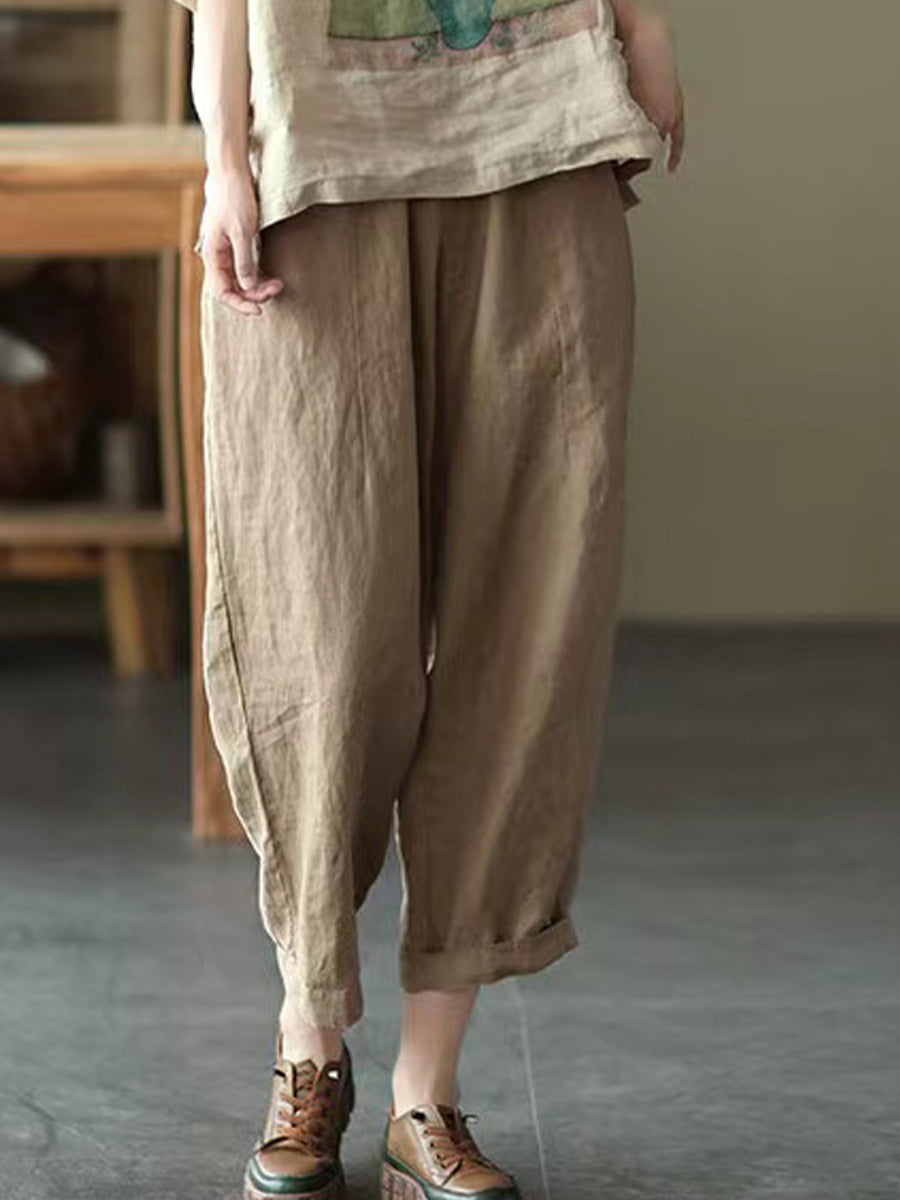 Vintage cotton oversized pants