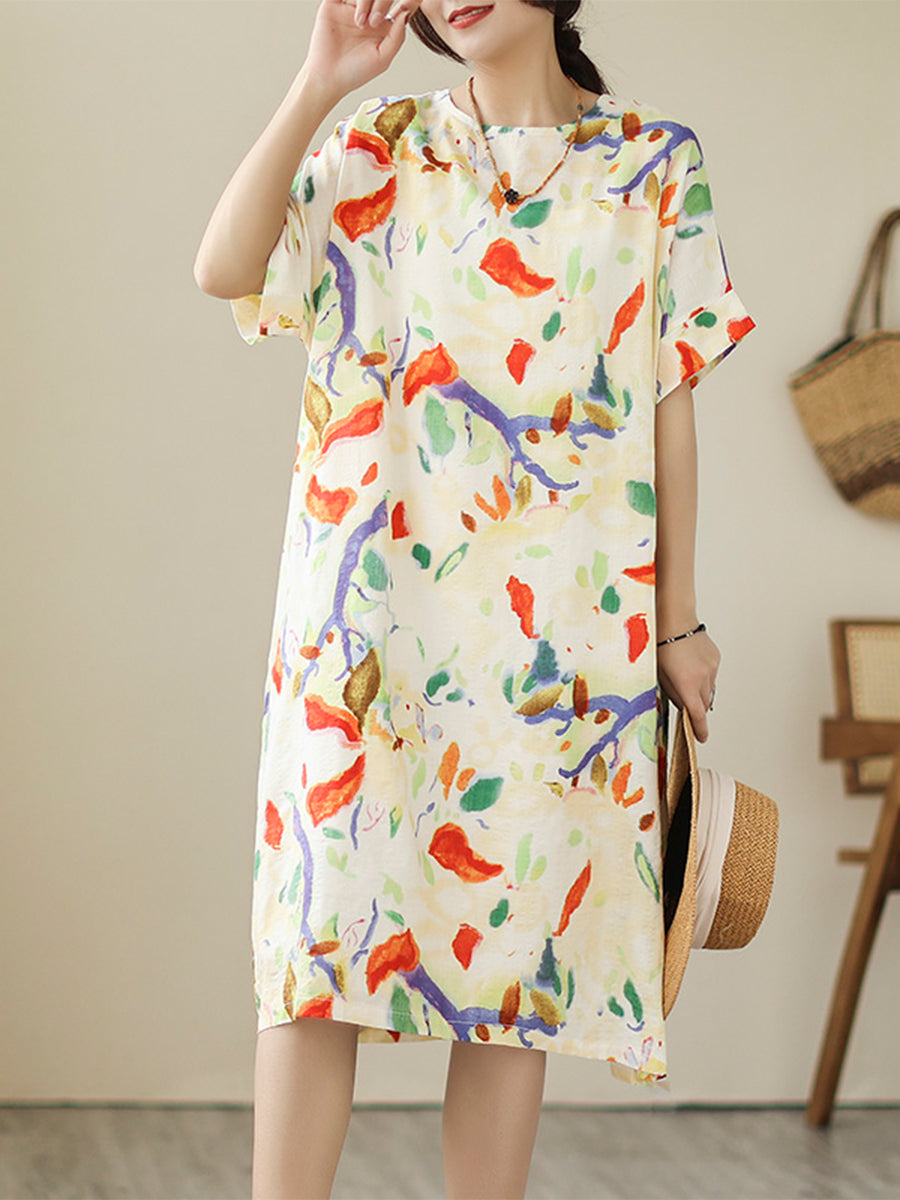 Floral Casual Print Dress