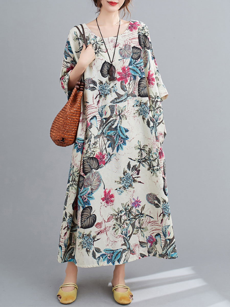 Floral Casual Print Dress