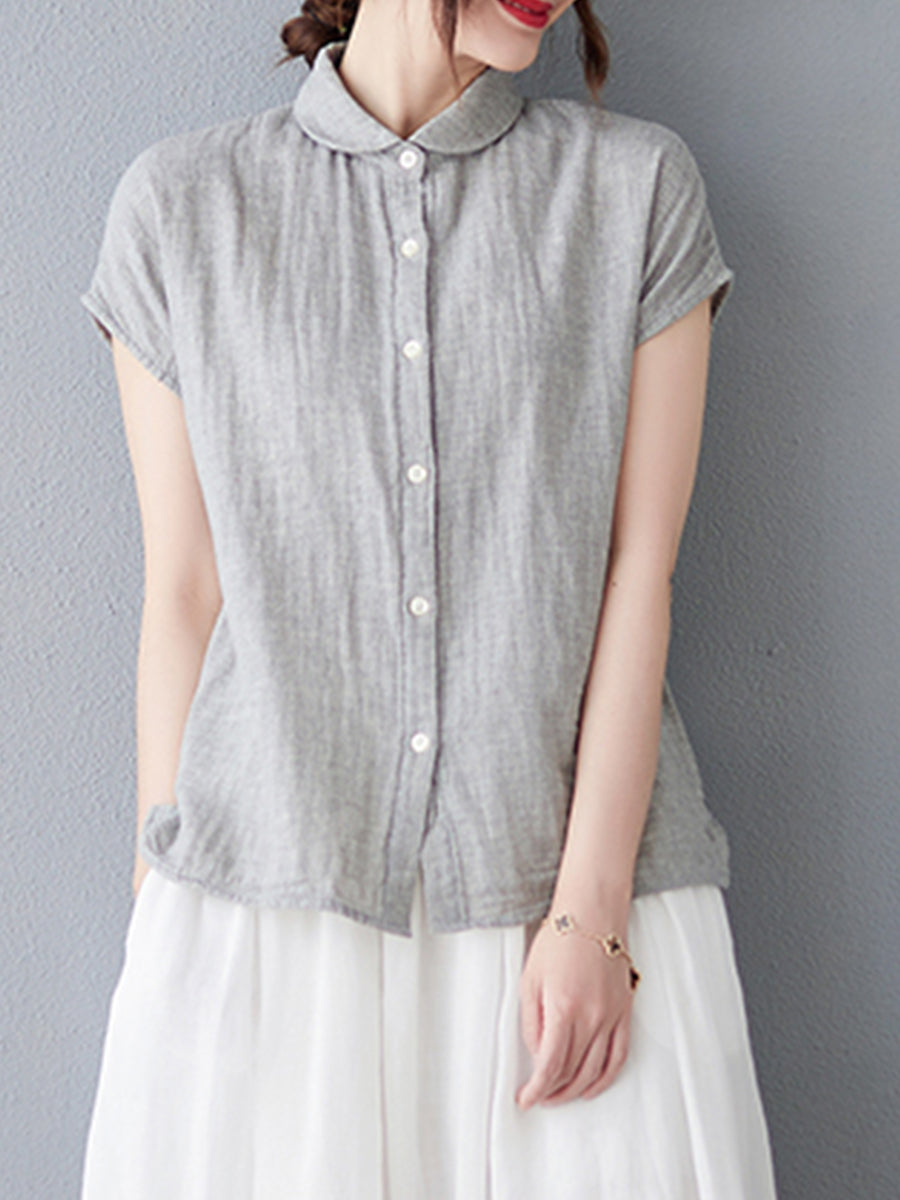 Minimalist short sleeved shirt