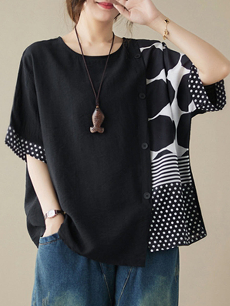 Casual Asymmetric Shirt