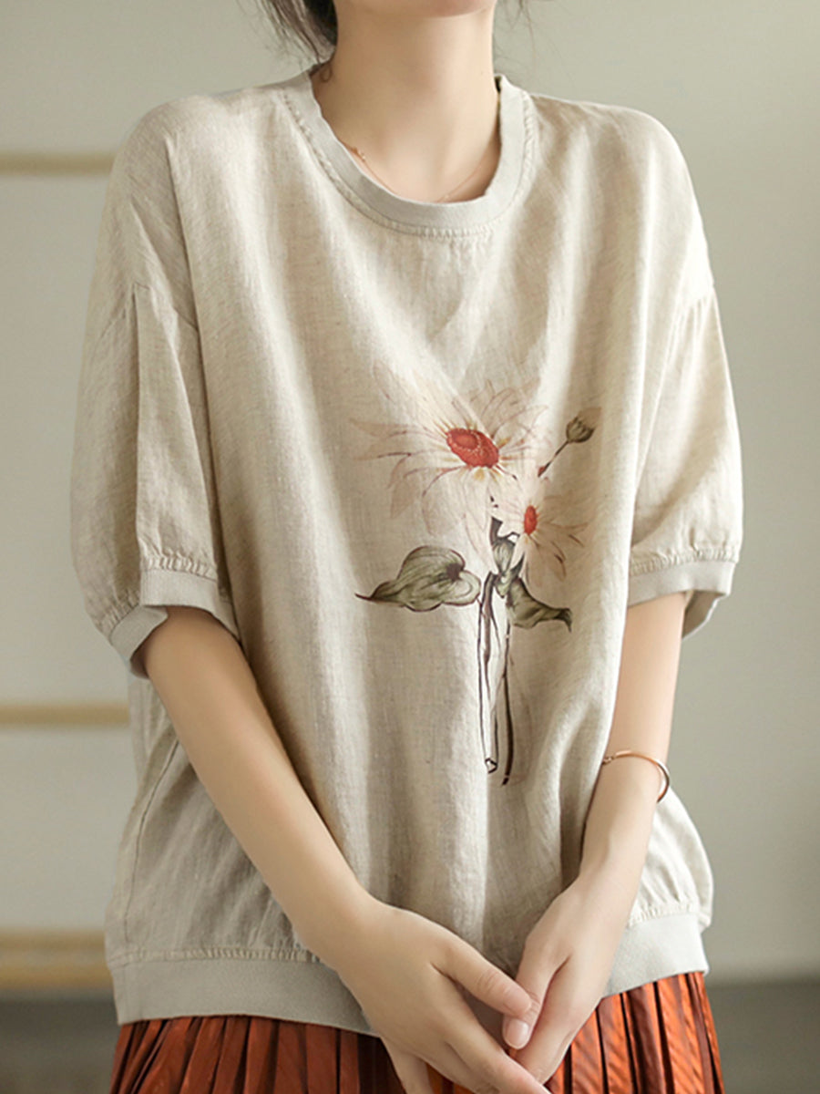 Holiday printed casual shirt