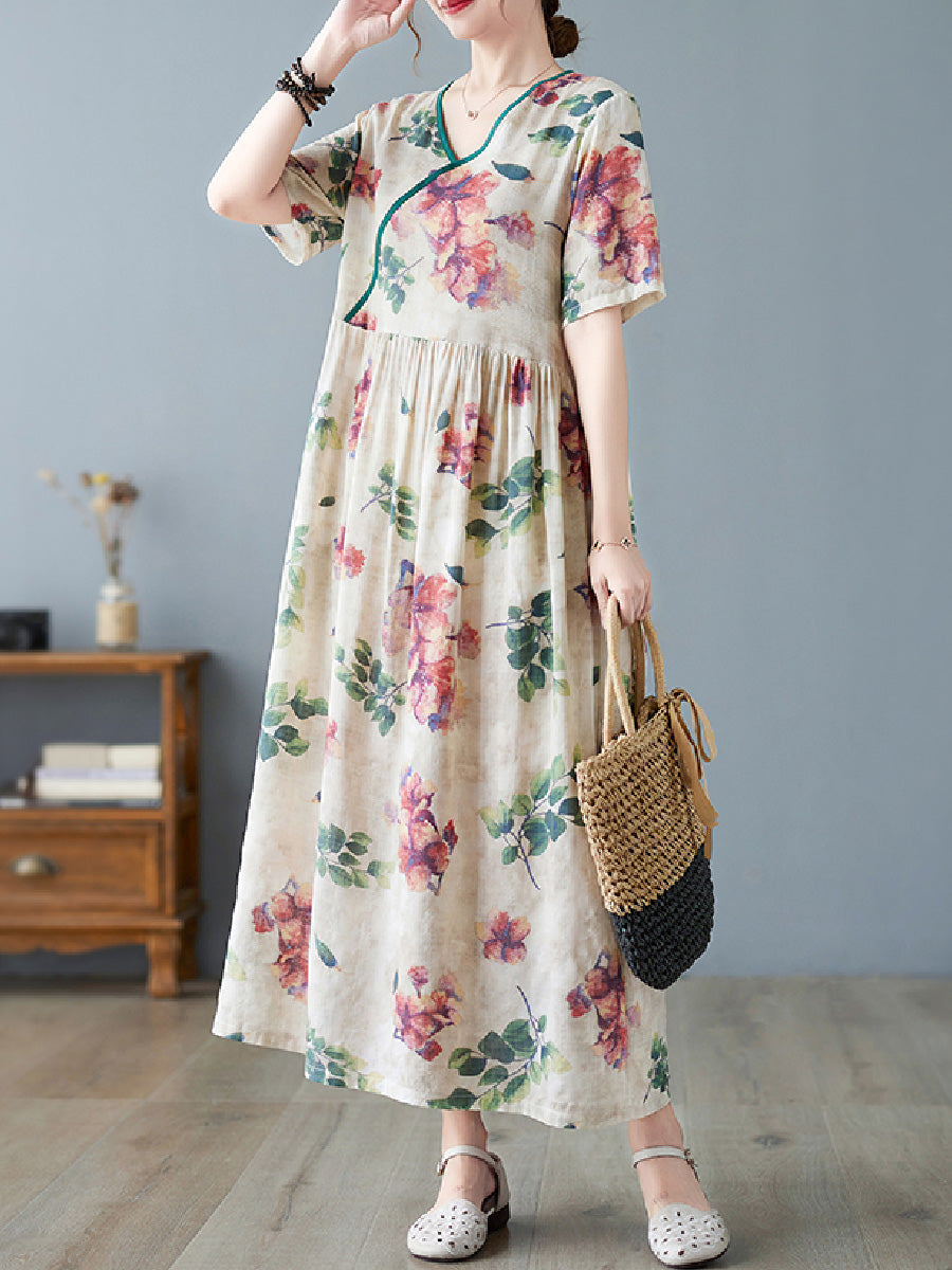 Floral Casual Print Dress