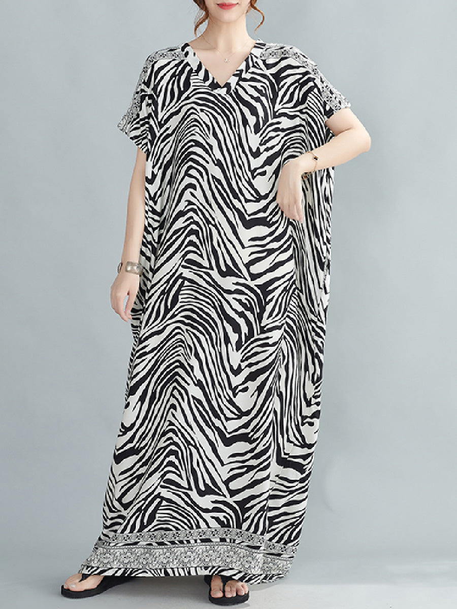 Zebra print Casual dress