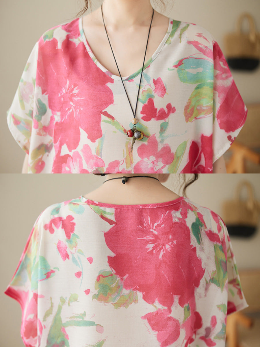 Floral Holiday Casual Dress