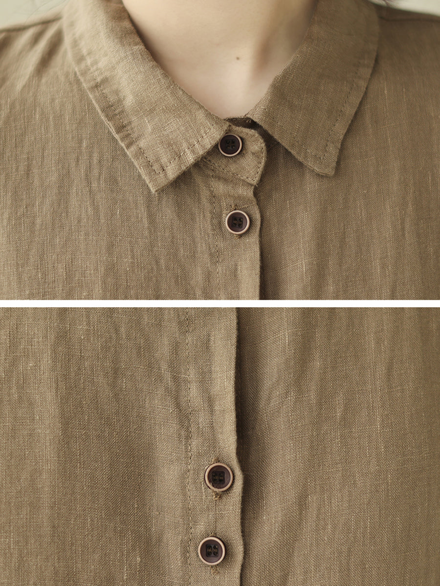 Double button and pocket shirt