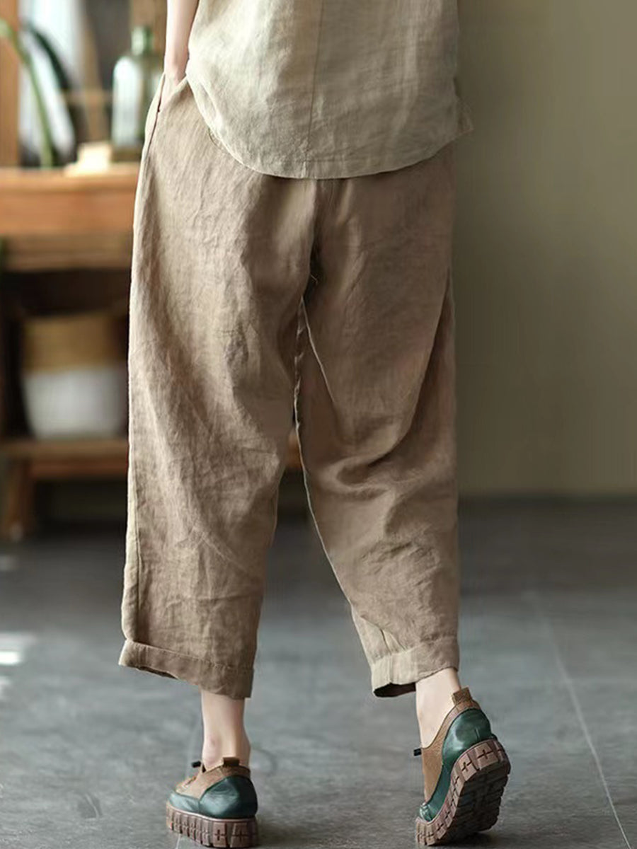 Vintage cotton oversized pants