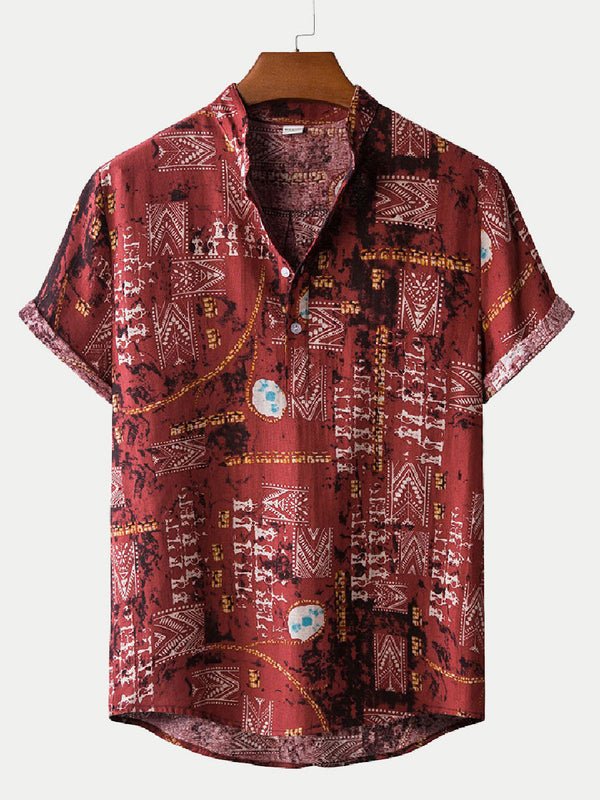 Men's Beach Floral short sleeve shirt