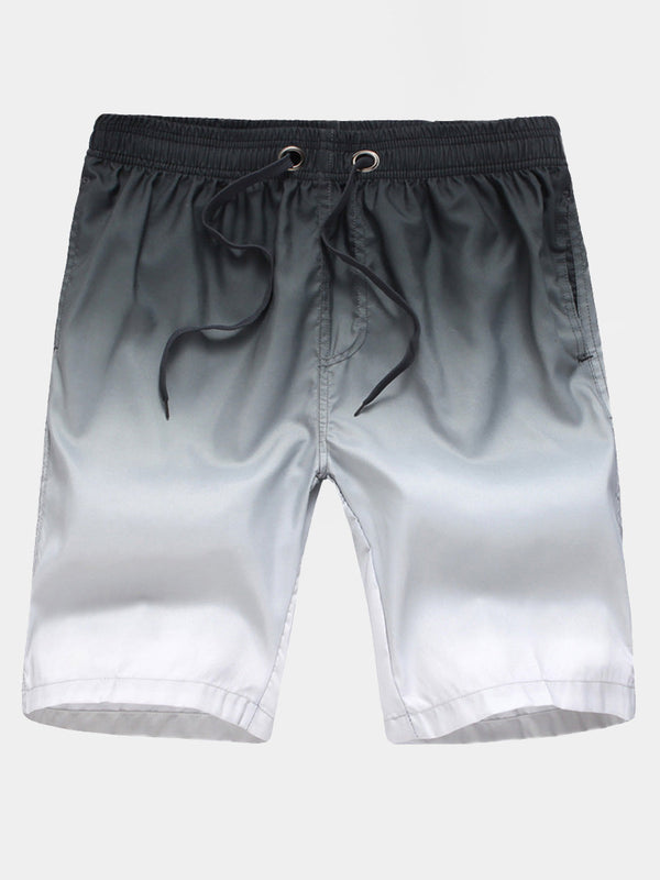 Men's Gradient quick drying Casual Shorts