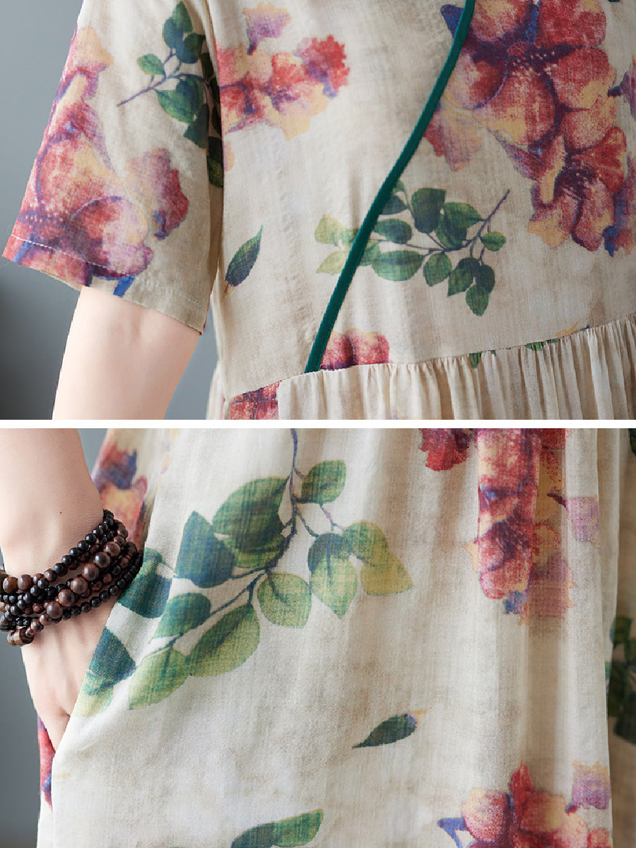 Floral Casual Print Dress