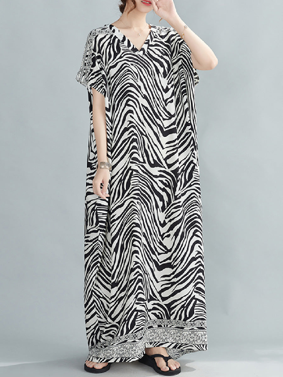 Zebra print Casual dress