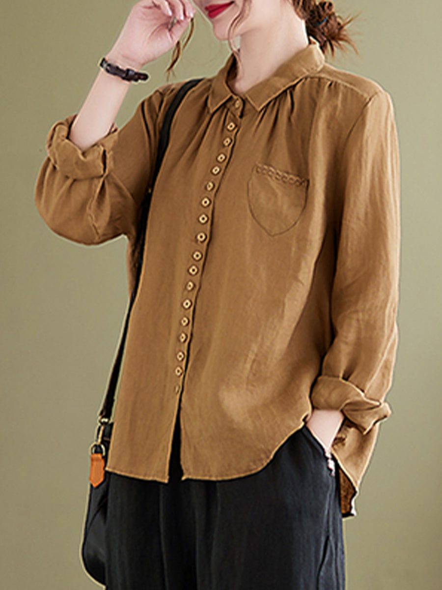 Single pocket casual shirt