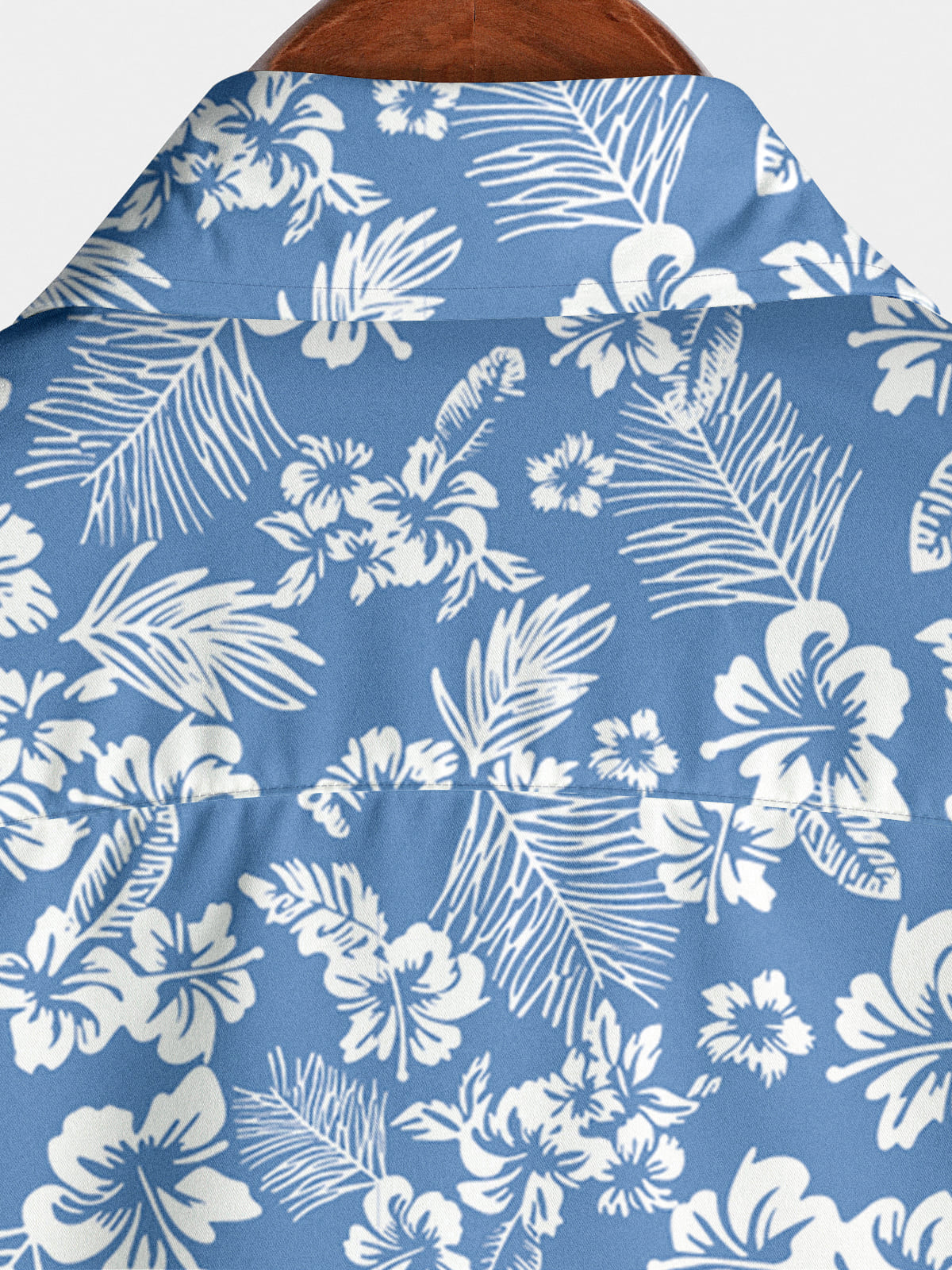 Chemise à manches courtes à imprimé floral pour hommes