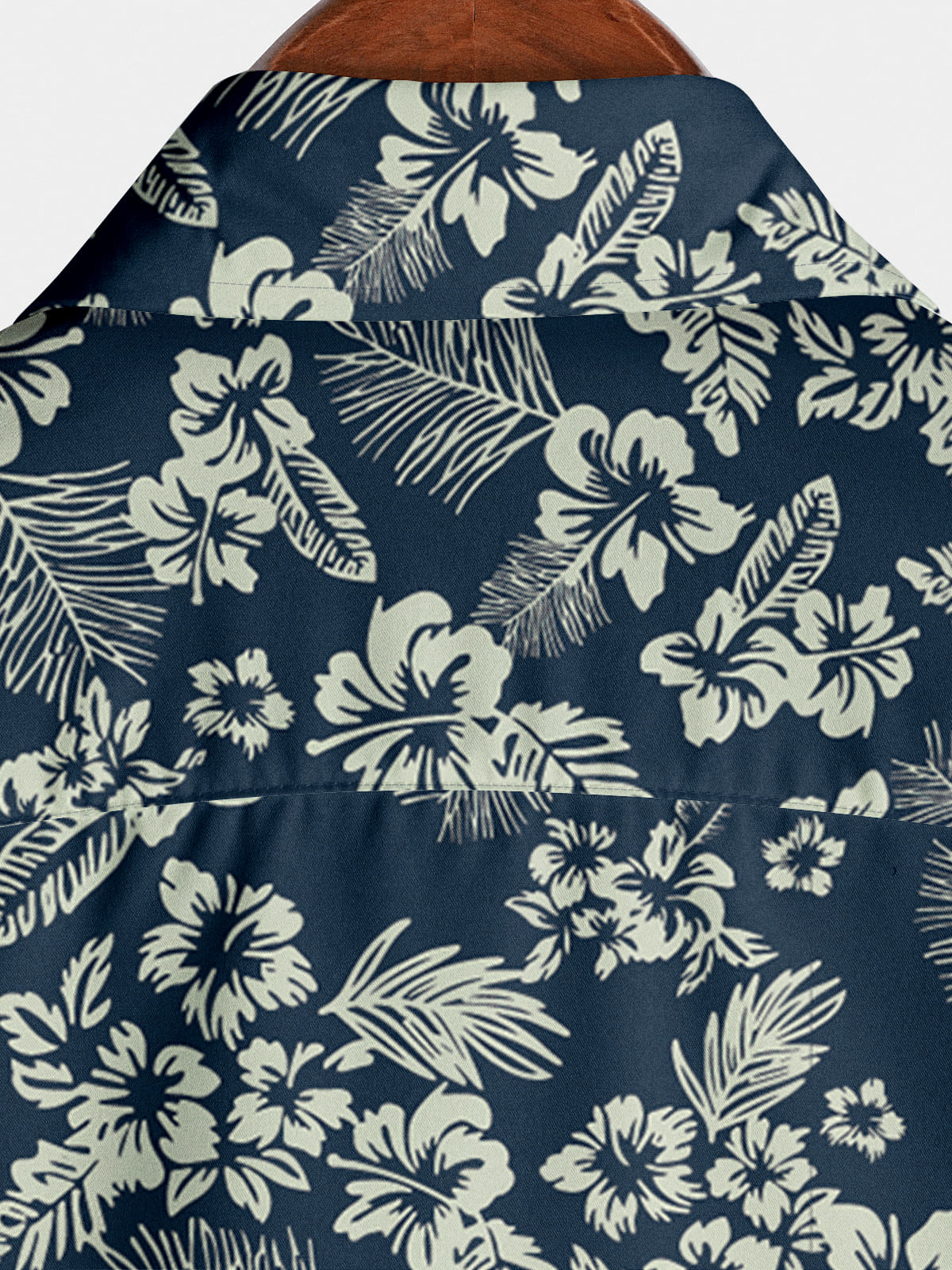 Chemise à manches courtes à imprimé floral pour hommes