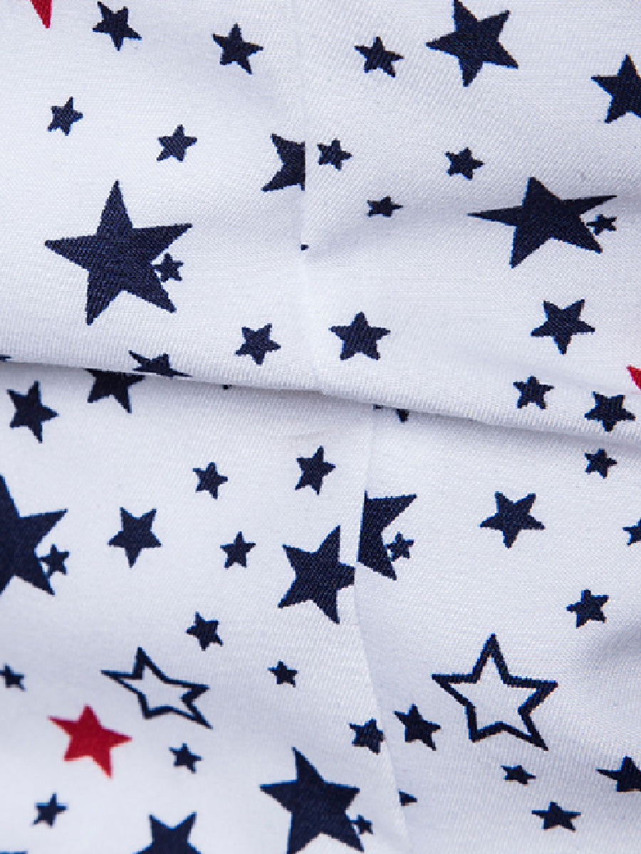 Men's Star print long sleeve shirt