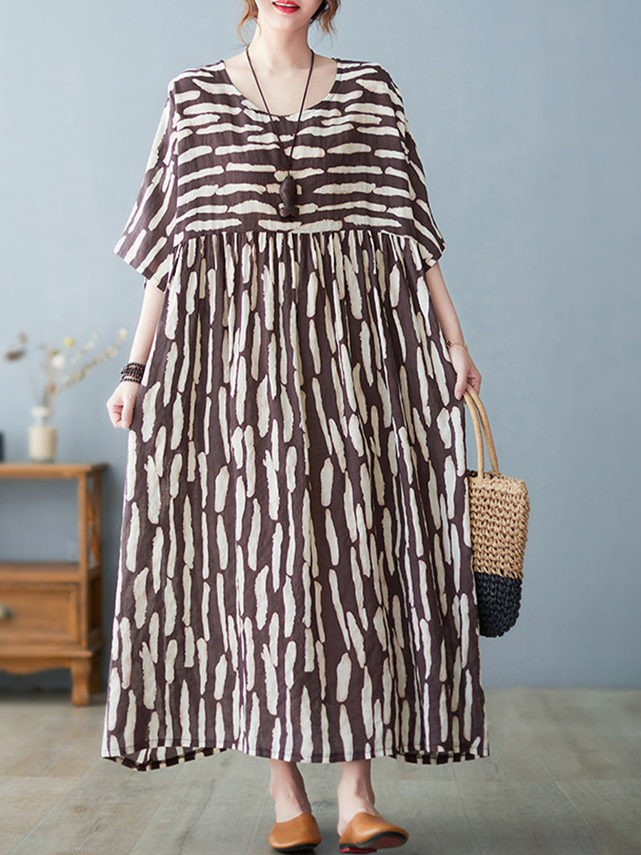 Slim ethnic style dress