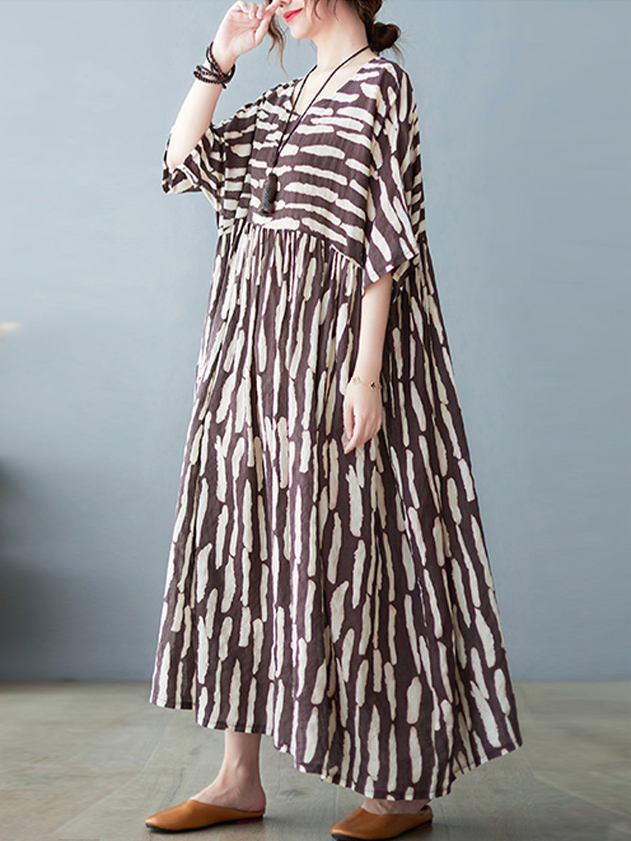 Slim ethnic style dress